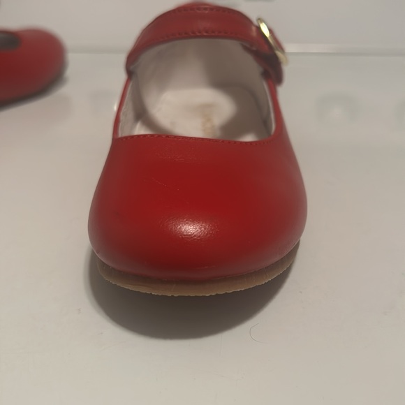 L’Amour Red Flats sz 12 worn once - Picture 9 of 10